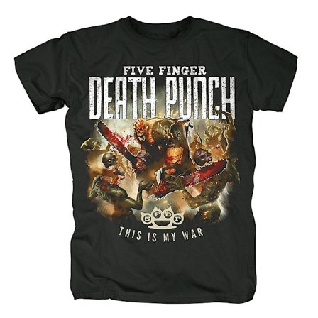 Five Finger Death Punch This Is My War T-shirt