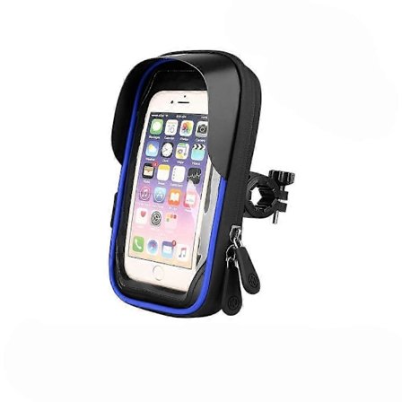 Elektrisk bil mobiltelefonfäste motorcykel mountainbike mobiltelefon navigationsfäste paket - vattentätt cykel mobiltelefonfäste blå