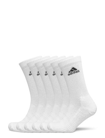 Cushi D Crew Socks 6 Pairs Underwear Socks Regular Socks Hvit Adidas Performance