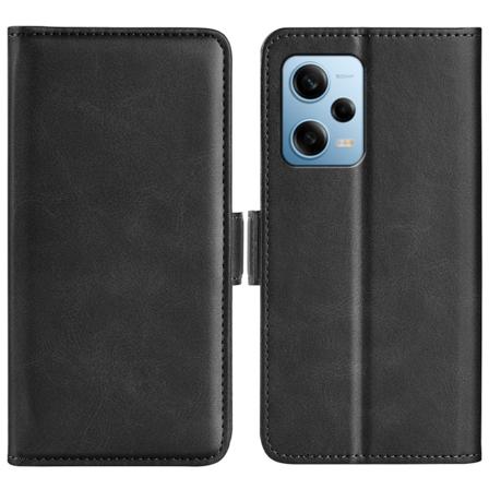 SKALO Xiaomi Redmi Note 12 Pro 5G Premium Plånboksfodral - Svart Svart