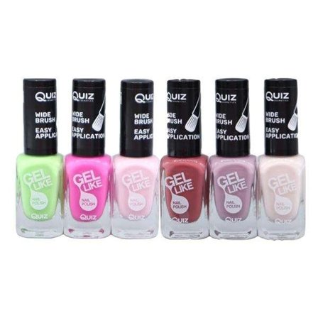 6st nagellack, nail polish - Set -