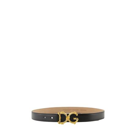 Dolce & Gabbana, Belts Czarny, Kobieta, Rozmiar: 75 CM