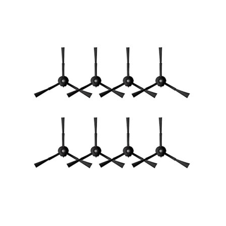 8 stk. Sidebørster for S8 S8 Plus S8+ S8 Pro Ultra G20 Robotstøvsuger - Reservedeler