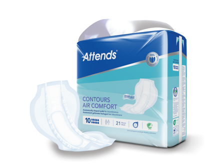Attends Contours Air Comfort 10, 21 stk.