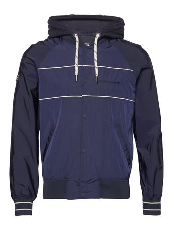 Hooded Summer House Bomber Blue Superdry