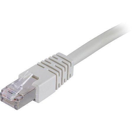 Deltaco Koblingskabel - RJ-45 (hann) til RJ-45 (hann) - 0.5 m - FTP - CAT 6 - grå