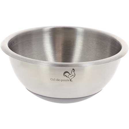 De buyer Skål rostfritt stål/silikon 16 cm/1L | Bakning > Bunkar och Skålar > Skål | Bagaren och Kocken