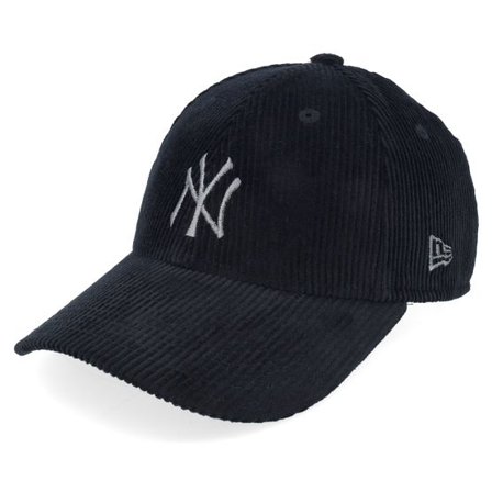 New Era - MLB Svart adjustable Keps - Kids New York Yankees MLB Corduroy 9FORTY Black Adjustable @ Hatstore