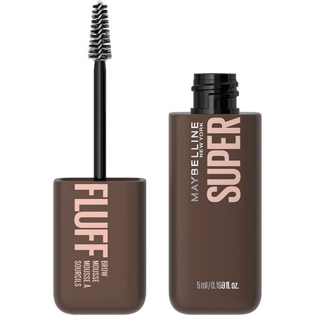 Maybelline New York Superfluff Brow Mousse 260 Deep Brown, Makeup, Øjenbrynsfarve, Øjenbrynspomade