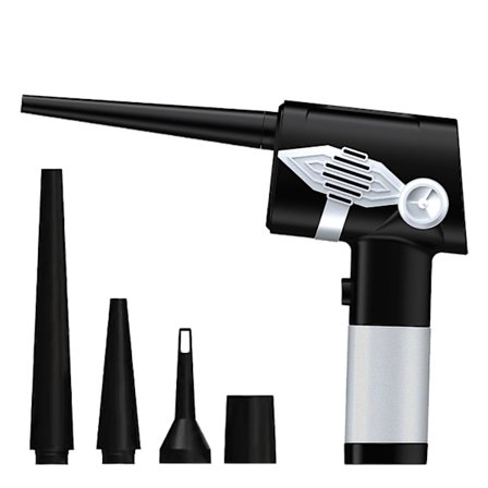 Langaton Ladattava Ilmapuhallin Autoon Asennettava Hiustenkuivaaja Suurella Teholla