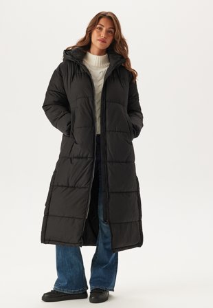 VERO MODA Vmklea Long Coat Black Vaatteet