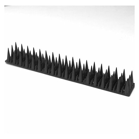 Plast anti-duespiker, anti-duespiker for balkong, anti-fuglespiker installerer gjerder vinduskarmer, forhindrer duer, kråker, katter fra å lande (15 