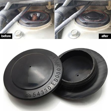 2 stk For Nissan Leaf Ze0 Sentra 200 Se B16 Juke F15 Cube Z12 54330ed000 Front Suspension Strut Mount Cover Vanntett Støvtett