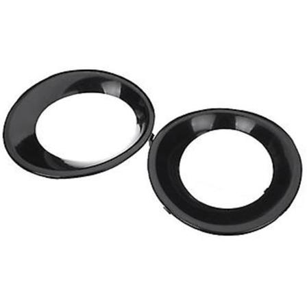 2 stk. Lygtehætte Grundmalet Sort Tågeforlygte Lygtebeslag Kørelys Dæksel Til- X3 E83 Lci 2007-2010