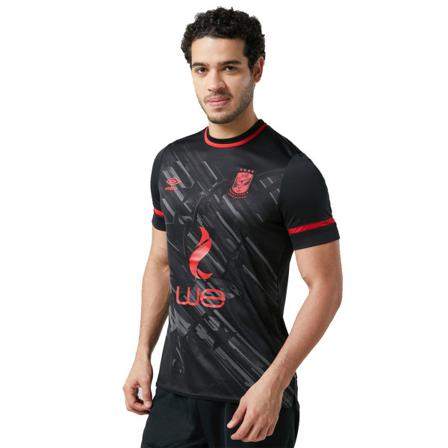 Al Ahly Sc Herr 21/22 Umbro Bortatröja M Svart/röd