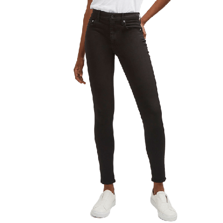 French Connection Rebound stretch denim Byxor Dam Svart 12