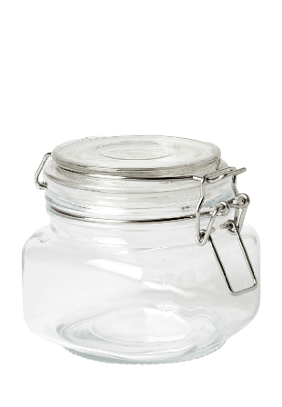 Åhléns Home Glasburk med lock BISTRO 45 cl Köksförvaring Transparant ONESIZE