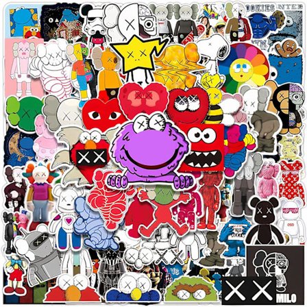 135 kpl Rullalautailu Hypebeast Tarroja, Kylmiä Karhu Tarroja, Rullalautailu Tarroja, Vedenkestävä Vinyyli Tarra Matkalaukulle Vedenpullolle 