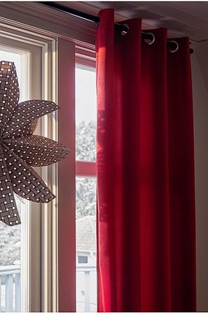 Jotex - Ösenvorhang Aus Samt 1-länge - SAVANNAH - Kaufe Gardinen mit Ösen bei Jotex