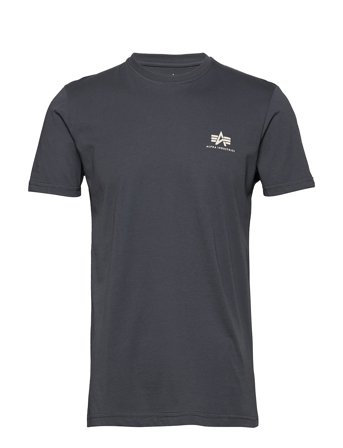 Alpha Industries Basic T Small Logo - Grey - S