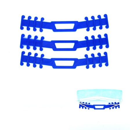 5x Ear saver back head clip for mask