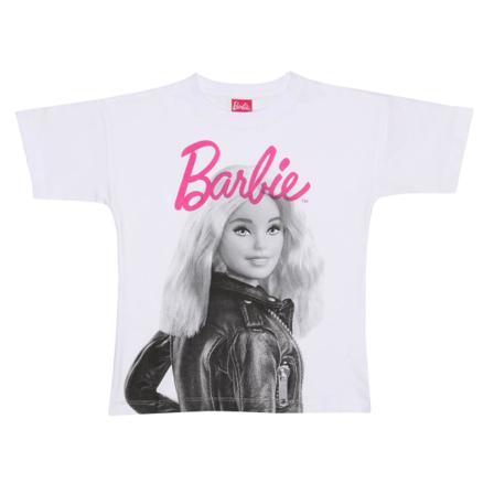Barbie Girls Läderjacka Pose T-shirt 9-10 År Vit