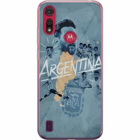 Motorola Moto E6s (2020) Genomskinligt Skal Lionel Andrés Mes