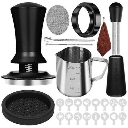10 st Espresso Tillbehör Kaffe Espresso Tamper Set