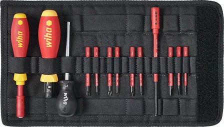 Wiha TorqueVario-S Momentskrutrekkersett 14 stk., 0,8-5,0 Nm, Håndverktøy