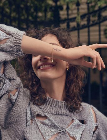 Maanesten Laura Bracelet - Gold - ONE SIZE 16 cm