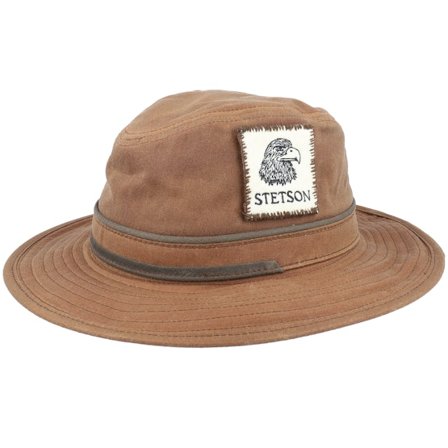 Stetson - Vintage Wax Brown Traveller Traveler Brown Hat - @ Hatstore