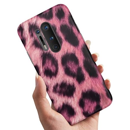OnePlus 8 Pro - Kuoret/Suojakuori Pink Leopard