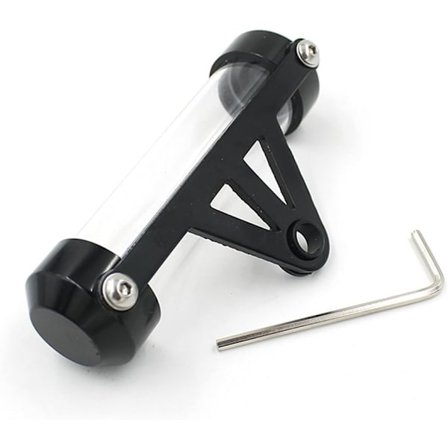 Klistermärkehållare Klistermärkehållare för motorcykel Vattentätt cylindriskt rör (slumpmässig färg)