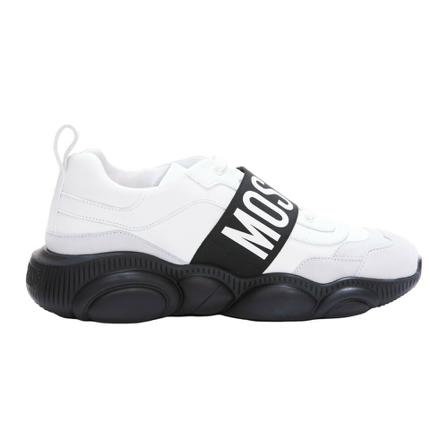 Moschino Sneakers , Wit , Heren , Maat: 42 EU
