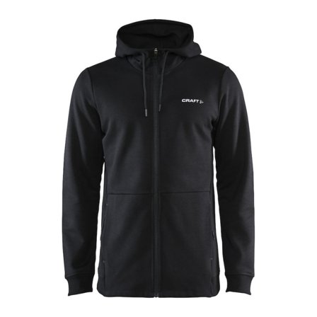 Craft Men's Icon Zip Hood Men long-sleeved training tops Black S