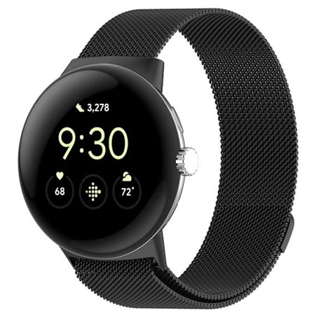 Milanese Loop Armband Google Pixel Watch 2 Svart
