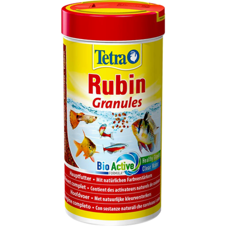 Tetra - Rubingranulat 250 ml - Akvaristikk - Fiskefôr & fiskemat - Granulatfôr - ZOO.no