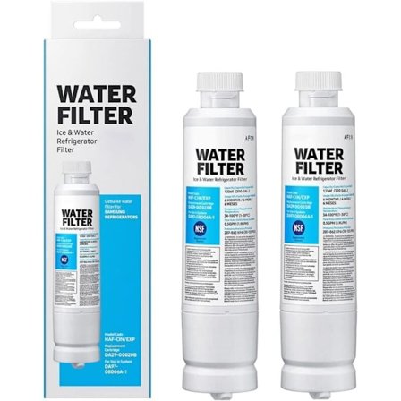 2-pakkauksen vaihtovesisuodatinpatruuna jääkaappiin, yhteensopiva DA29-00020A/B/HAF-CIN/EXP/DA29-00020B-1 kanssa
