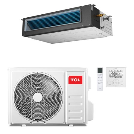 Condizionatore TCL Canalizzabile Serie D 9000 BTU R32 Inverter WiFi A++/A+