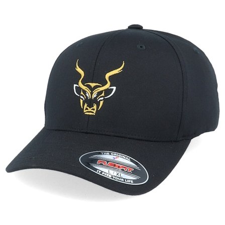 Hunter - Negro flexfit Gorra - Impala Black Flexfit @ Hatstore