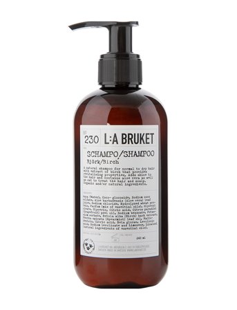 L:a Bruket 230 Shampoo Birch - Nude - 240 ML
