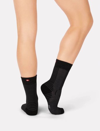 Danish Endurance Hiking Light Socks - Black - 35-38