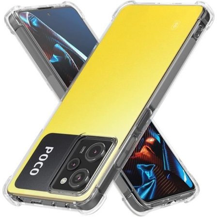Coque pour Xiaomi Poco X5 PRO 5G - Antishokki TPU Pehmeä Läpinäkyvä Phonillico