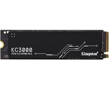 Kingston KC3000 M.2 NVMe SSD Gen4 1024GB - 1024 GB M.2-hårddisk med PCIe 4.0 & 3D TLC NAND