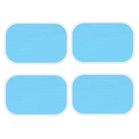 Osynlig Muskelaktivering Vatten Gel Pad Magplattor Tyst Drift