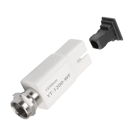 Laadukas uusi kaapeli-TV:n passiivinen kuituoptinen minivastaanotinmoduuli 1550 nm SC/APC - F-liitin FTTH passiivinen optinen vastaanotinadapteri,