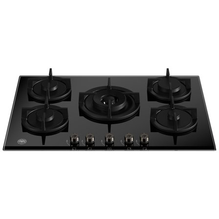 Bertazzoni Professional P755CPROGNE gaskogeplade 75 cm, sort - Sort, glas | KitchenOne