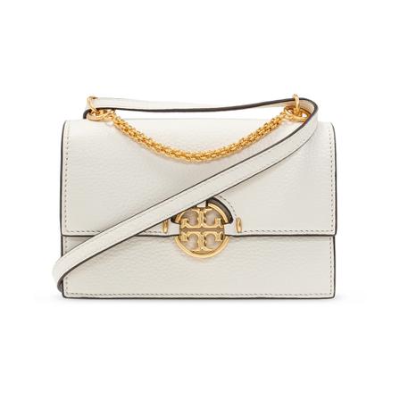 Tory Burch, Miller shoulder bag Wit, Dames, Maat:ONE Size,voering