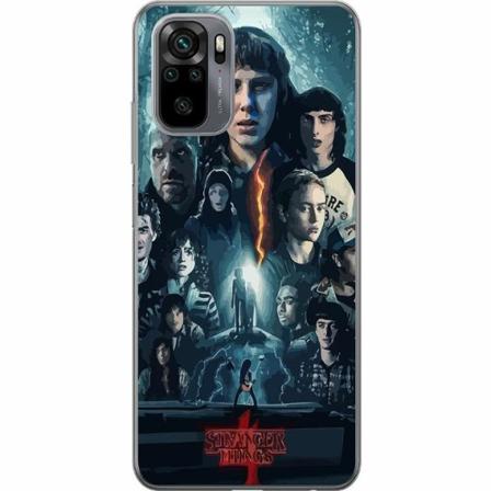 Xiaomi Redmi Note 10s Genomskinligt Skal Stranger Things