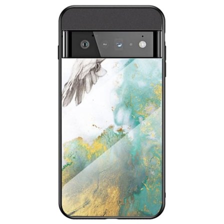 Fantasy Marble Google Pixel 7 Pro cover - Flyvende Due-Marmor